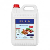 5 L ELLA VEGETABLE COOKING OIL WHITE JERRYCANS / BEST QUALITY MALAYSIA /CP6/CP8/CP10